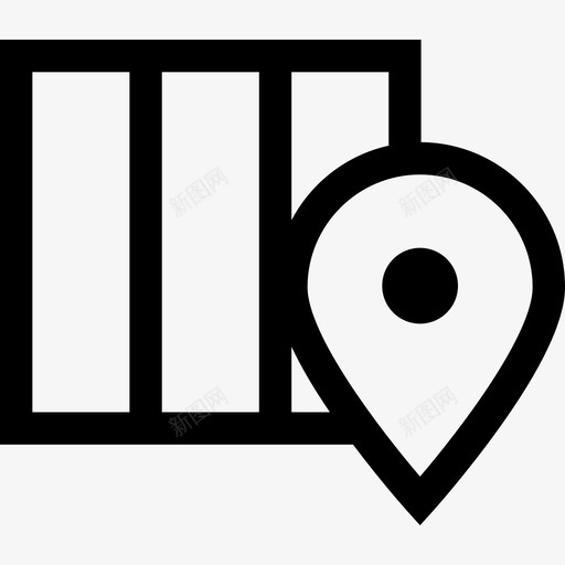 地图地图和旗帜混合旅游元素图标svg_新图网 https://ixintu.com 地图 地图和旗帜 混合旅游元素