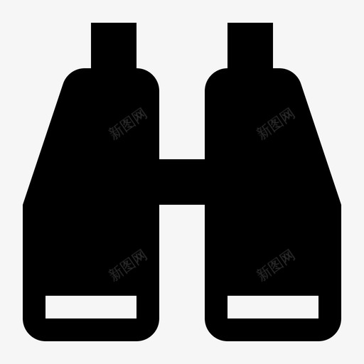 查找双筒望远镜探索图标svg_新图网 https://ixintu.com 双筒望远镜 探索 搜索 文本编辑器实心图标集 查找 视觉 视野镜