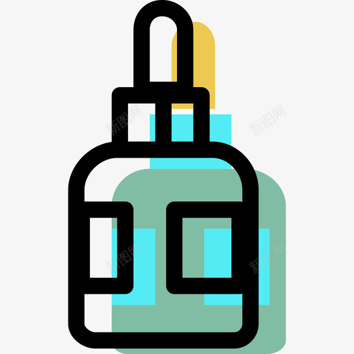 药水医疗元素套装颜色图标svg_新图网 https://ixintu.com 医疗元素套装 药水 颜色