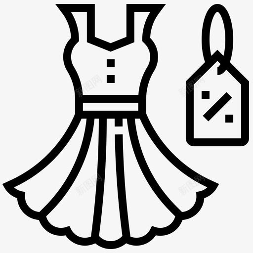 特价商品折扣价格图标svg_新图网 https://ixintu.com 价格 折扣 标签 特价商品 黑色星期五系列