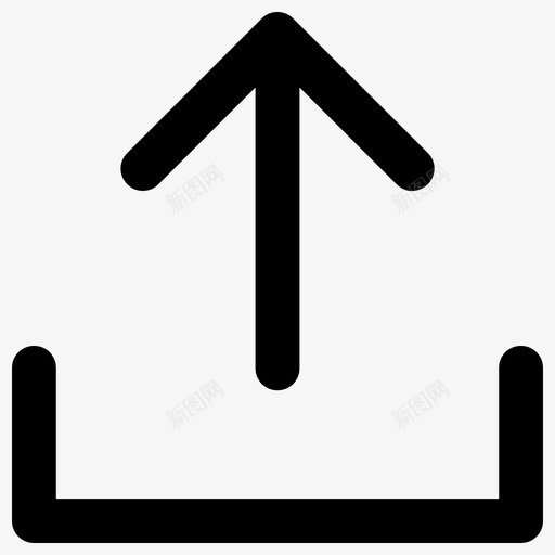上传多媒体元素粗体圆形图标svg_新图网 https://ixintu.com 上传 多媒体元素 粗体圆形