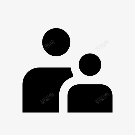 家长控制家属家庭图标svg_新图网 https://ixintu.com 基本图标集 家属 家庭 家庭友好 家庭护理 家长指导 家长控制
