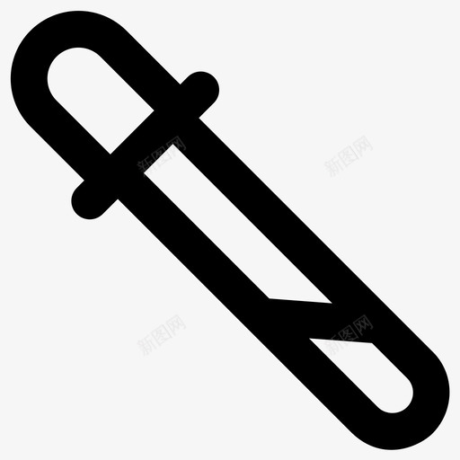 试管加粗轮廓医疗元素2加粗圆形图标svg_新图网 https://ixintu.com 加粗圆形 加粗轮廓医疗元素2 试管