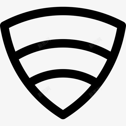Wifi电脑网络安全线图标svg_新图网 https://ixintu.com Wifi 电脑 网络安全线