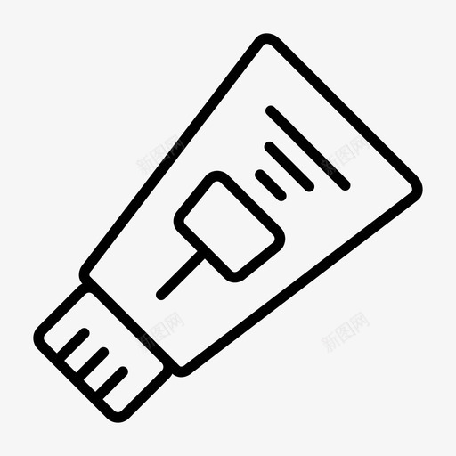 护手霜个人护理产品图标svg_新图网 https://ixintu.com 个人护理 个人护理产品概述 产品 护手霜 试管