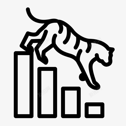 老虎信息图动物图表图标svg_新图网 https://ixintu.com 动物 图表 拯救老虎 老虎信息图