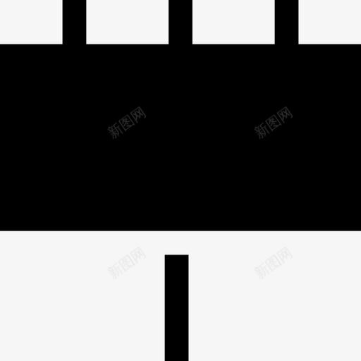 广告牌实心城市元素填充图标svg_新图网 https://ixintu.com 填充 实心城市元素 广告牌