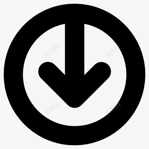 箭头下继续图标svg_新图网 https://ixintu.com 下 方式 箭头 箭头方向上传下载上下左右返回 继续
