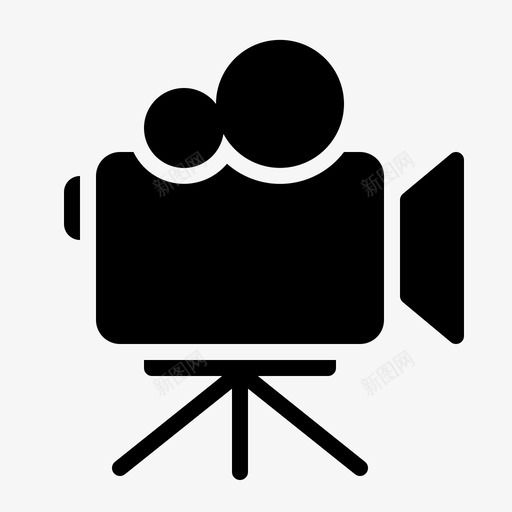 录像机手持设备技术图标svg_新图网 https://ixintu.com 录像机 手持设备 技术 设备