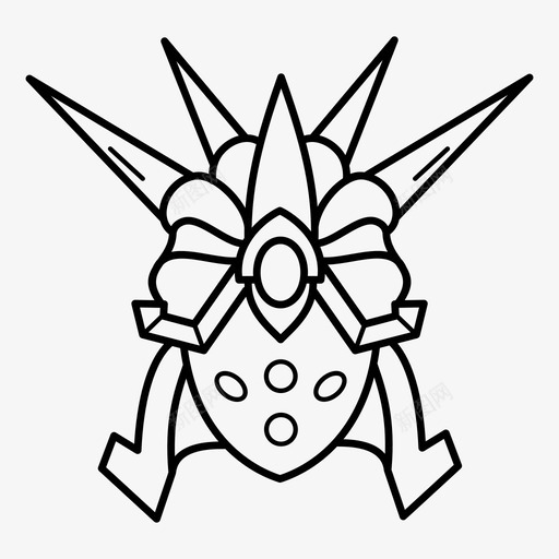 幻想盔甲骑士图标svg_新图网 https://ixintu.com 中世纪 幻想 幻想头盔 游戏 盔甲 骑士