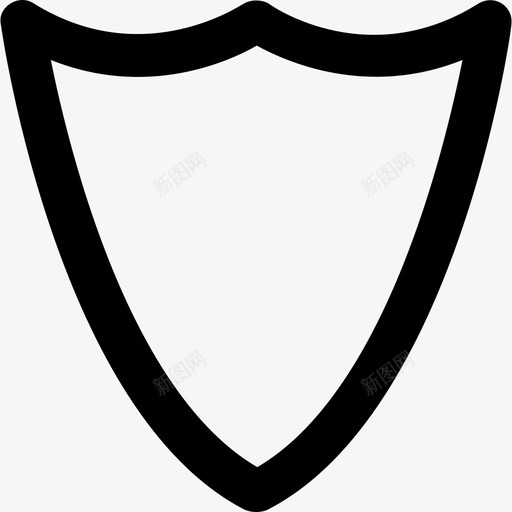 盾牌工业图标系列粗体圆形svg_新图网 https://ixintu.com 工业图标系列 盾牌 粗体圆形