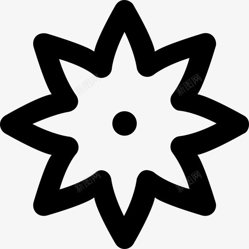 花朵自然图标系列醒目圆形svg_新图网 https://ixintu.com 自然图标系列 花朵 醒目圆形