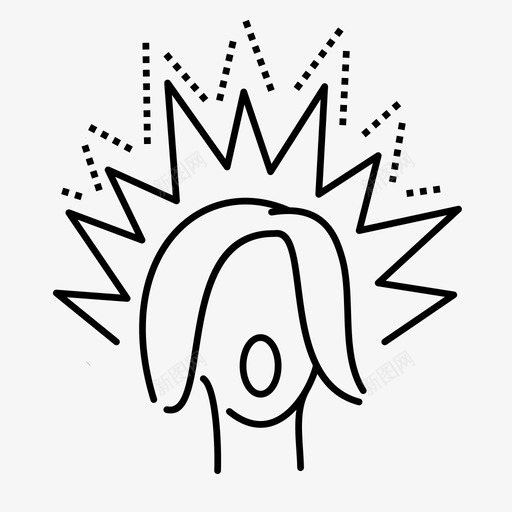 怒吼动作胸脯图标svg_新图网 https://ixintu.com 动作 怒吼 情境 情绪 胸脯 表情