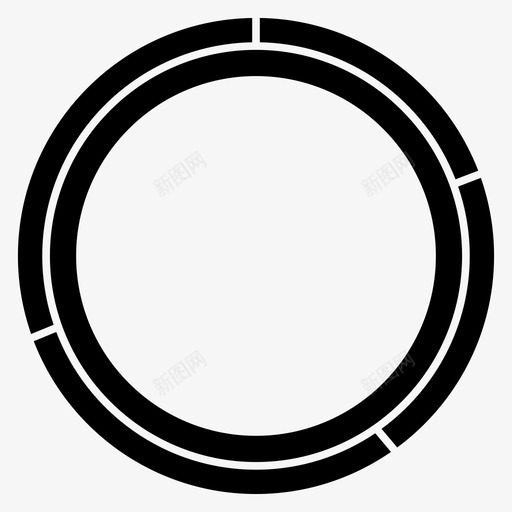 圆环图图表圆形图标svg_新图网 https://ixintu.com 信息图形 信息图形字形图标 图表 圆形 圆环图