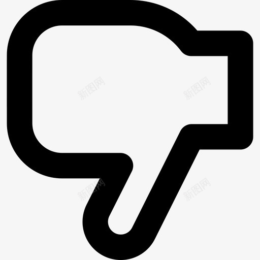 不喜欢最少的选票和尊重直截了当图标svg_新图网 https://ixintu.com 不喜欢 最少的选票和尊重 直截了当