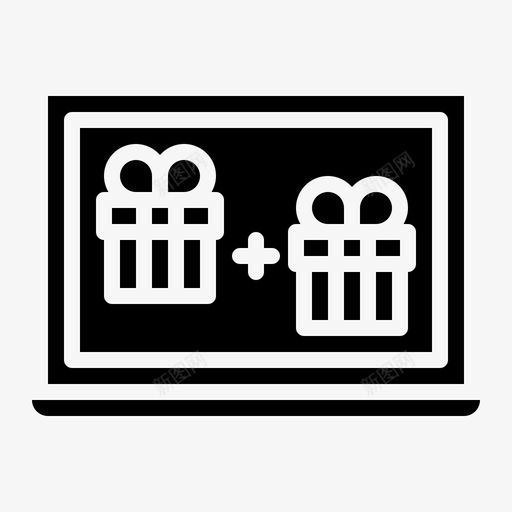 促销电脑礼品图标svg_新图网 https://ixintu.com 促销 惊喜 数字营销扎实 电脑 礼品 笔记本电脑