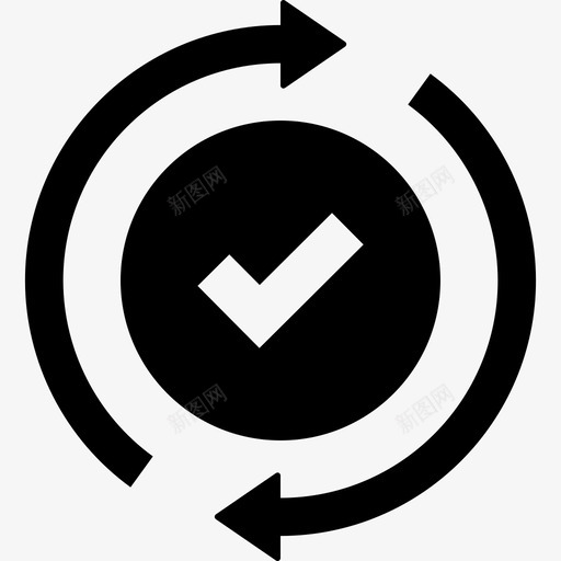 检查生产率3可靠图标svg_新图网 https://ixintu.com 可靠 检查 生产率3