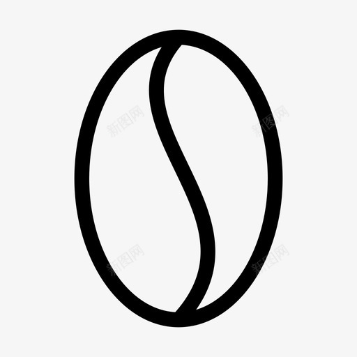 咖啡豆咖啡因种子图标svg_新图网 https://ixintu.com 17072018 咖啡因 咖啡豆 种子