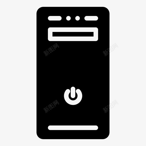 cpu外壳pc强大图标svg_新图网 https://ixintu.com cpu外壳 pc 强大 技术 设备坚固