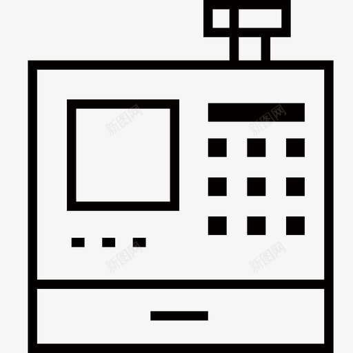 收银台iconsvg_新图网 https://ixintu.com 收银台icon