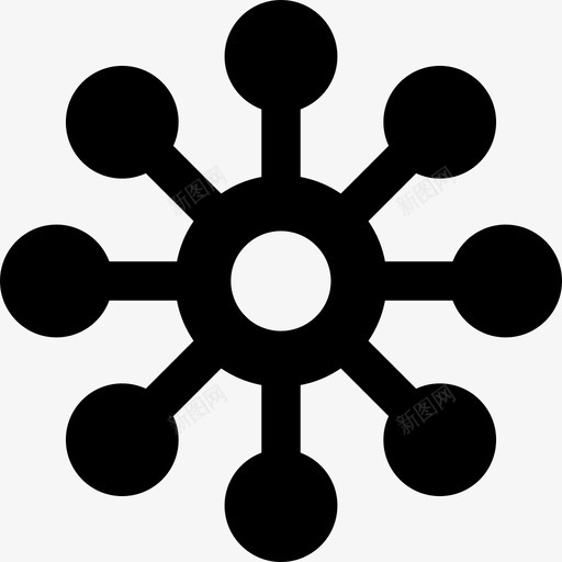 网络化业务整合稳固图标svg_新图网 https://ixintu.com 业务整合 稳固 网络化