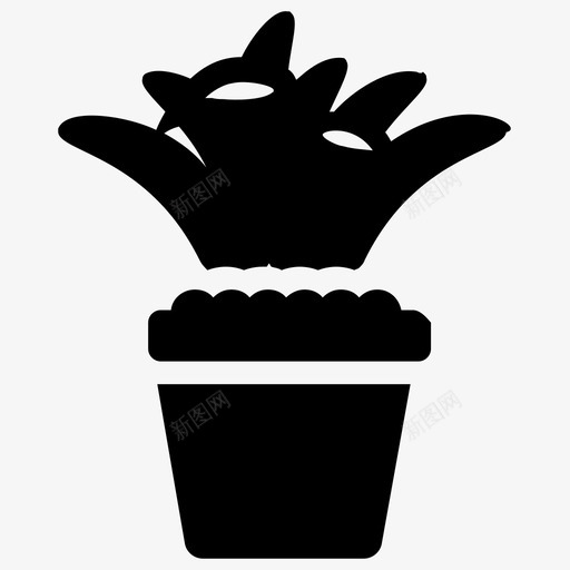 马蹄莲开花植物室内植物图标svg_新图网 https://ixintu.com 室内植物 室内植物和花雕文图标 开花植物 马蹄莲