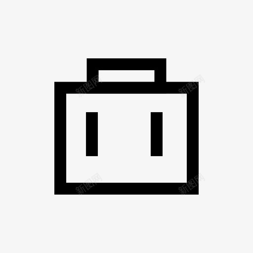 公文包商业事业图标svg_新图网 https://ixintu.com 事业 公文包 商业 基本行动 手提箱