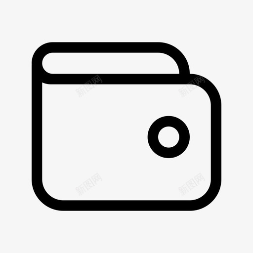 钱包现金付款图标svg_新图网 https://ixintu.com 付款 口袋 提纲 现金 钱包