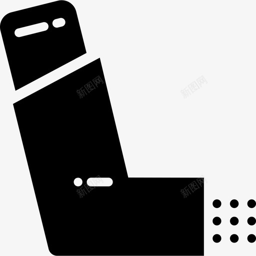 吸入器医疗收集2填充图标svg_新图网 https://ixintu.com 医疗收集2 吸入器 填充