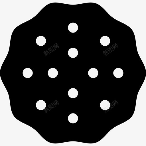 饼干食品套装3填充图标svg_新图网 https://ixintu.com 填充 食品套装3 饼干