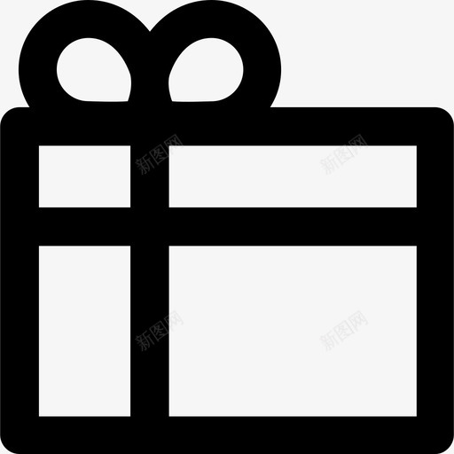 礼品庆典和派对系列粗体圆形图标svg_新图网 https://ixintu.com 庆典和派对系列 礼品 粗体圆形
