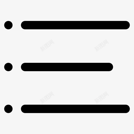 列表项目符号列表有序图标svg_新图网 https://ixintu.com UUX大纲 ui ux 列表 有序 项目符号列表