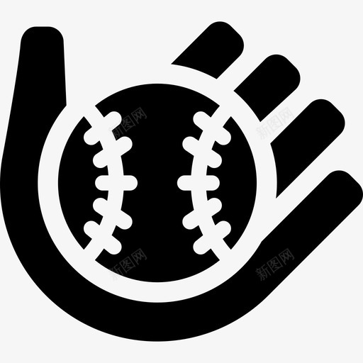 棒球棒球元素填充物图标svg_新图网 https://ixintu.com 填充物 棒球 棒球元素