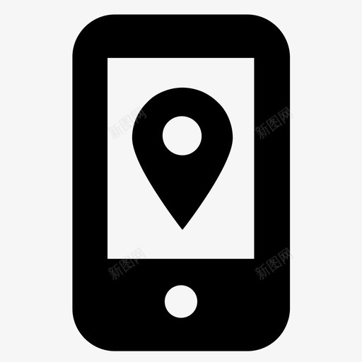 导航gps定位图标svg_新图网 https://ixintu.com gps 定位 导航 旅游度假 路线