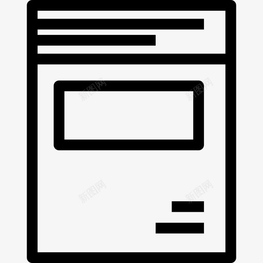 书学校图标2直线svg_新图网 https://ixintu.com 书 学校图标2 直线