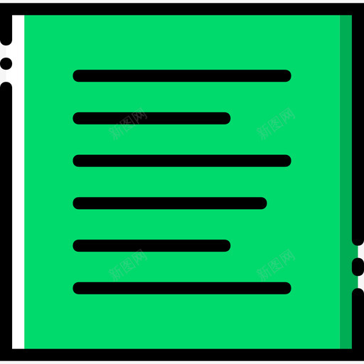 左对齐用户界面6线颜色图标svg_新图网 https://ixintu.com 左对齐 用户界面6 线颜色