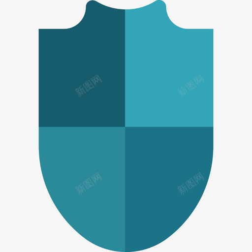 护盾工具彩色平面图标svg_新图网 https://ixintu.com 护盾 设计工具彩色平面