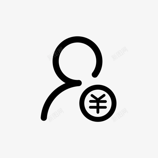 用户帐户头像图标svg_新图网 https://ixintu.com 个人资料 人 在线商店 头像 帐户 用户