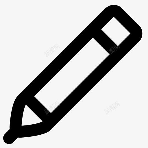 记号笔画笔荧光笔图标svg_新图网 https://ixintu.com 写 环游世界 画笔 笔 荧光笔 记号笔