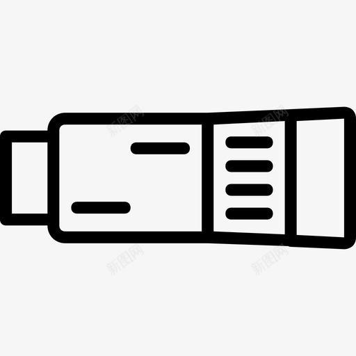 物镜摄影录像2直线图标svg_新图网 https://ixintu.com 摄影录像2 物镜 直线