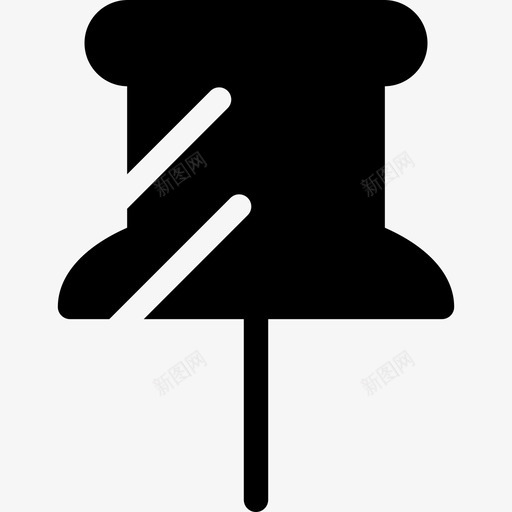 图钉商务和办公元素2其他图标svg_新图网 https://ixintu.com 其他 商务和办公元素2 图钉