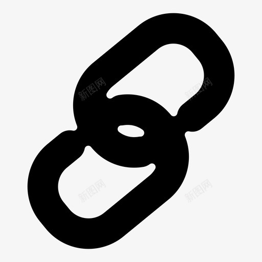 链环附件链条图标svg_新图网 https://ixintu.com 链式 链条 链环 附件