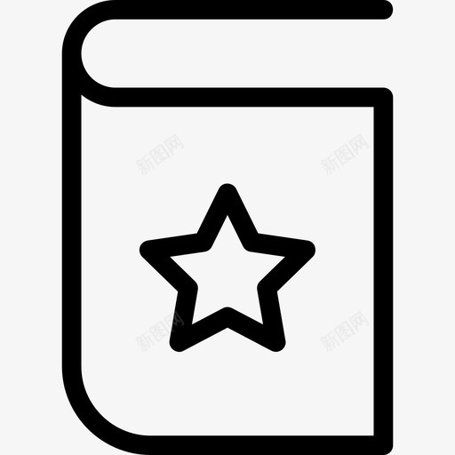 书籍生产力图标集线性svg_新图网 https://ixintu.com 书籍 生产力图标集 线性