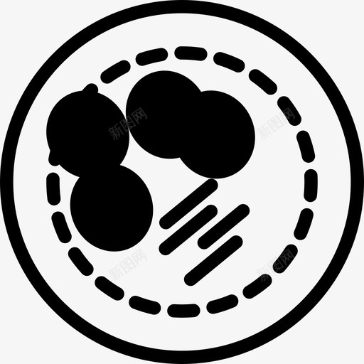 土豆美食收藏填充图标svg_新图网 https://ixintu.com 土豆 填充 美食收藏