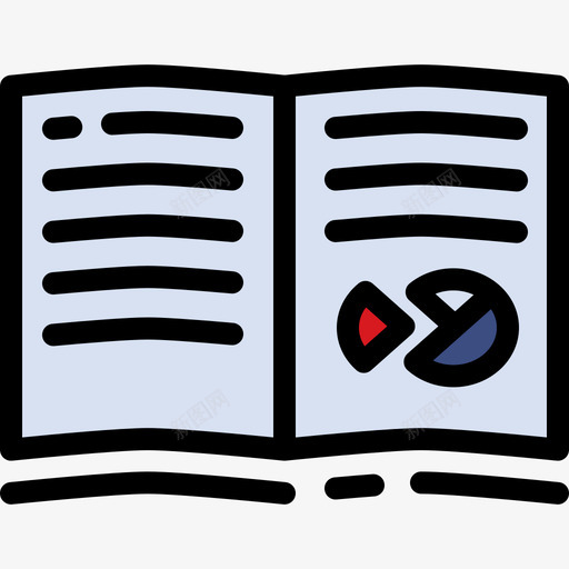 书籍科学研究元素线颜色图标svg_新图网 https://ixintu.com 书籍 科学研究元素 线颜色