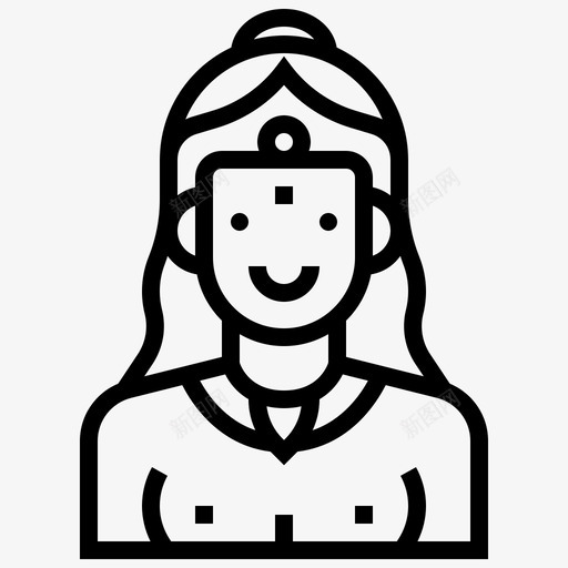 暗示好阿凡达丘比特图标svg_新图网 https://ixintu.com 丘比特 印度 暗示好 暗示好线 阿凡达