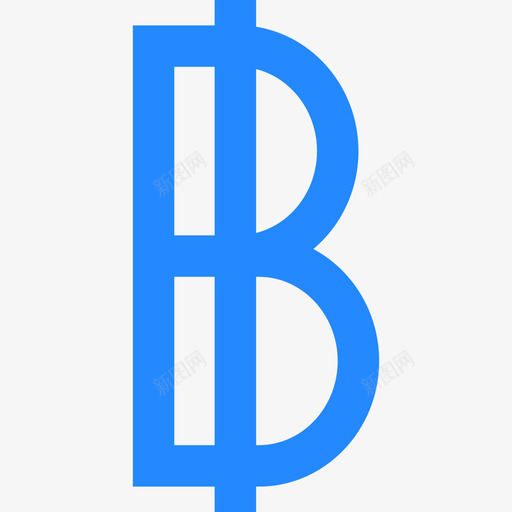 泰铢货币组持平图标svg_新图网 https://ixintu.com 持平 泰铢 货币组