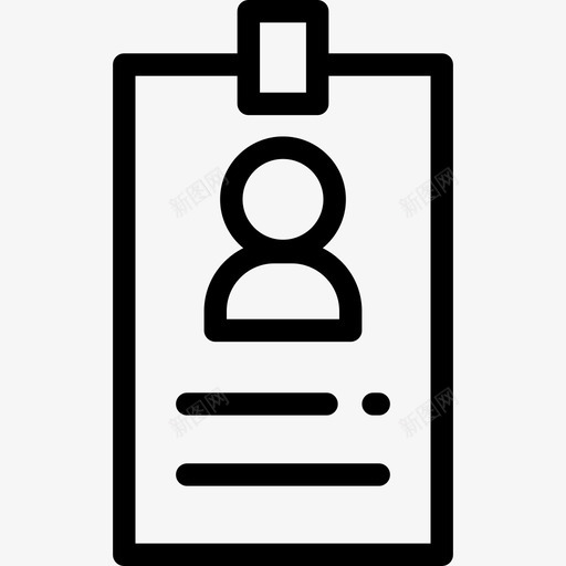 身份证银行3直系图标svg_新图网 https://ixintu.com 直系 身份证 银行3