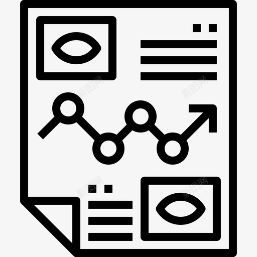 报告数据文件图标svg_新图网 https://ixintu.com 商业营销 报告 数据 文件