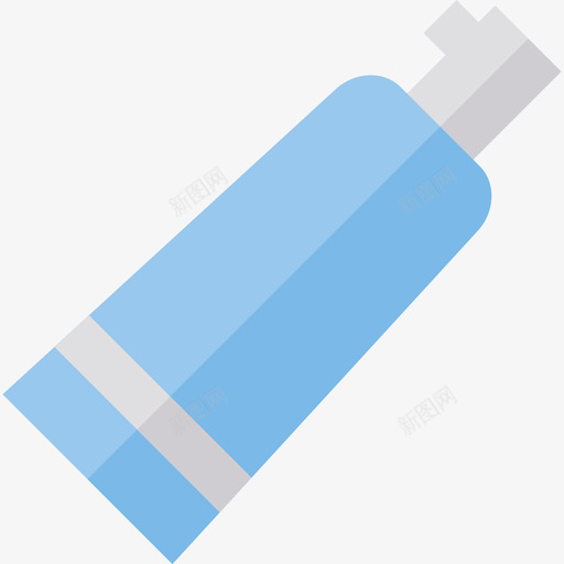 牙膏牙医和牙科护理扁平图标svg_新图网 https://ixintu.com 扁平 牙医和牙科护理 牙膏